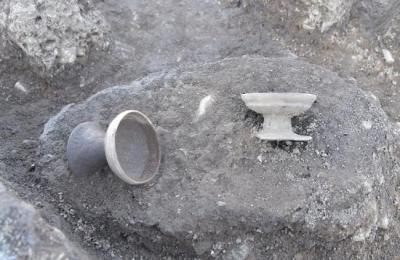 2021年发掘中发现的古坟时代(1500年前左右)的陶器