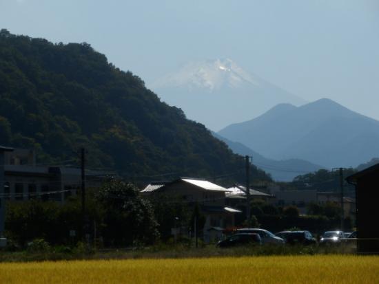 20151012线性参观中心附近看到的富士山