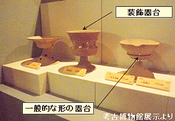 榎田遗址装饰器台考古博物馆的展示情况