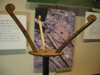 常设・木制品(甲斐铫子冢古坟)