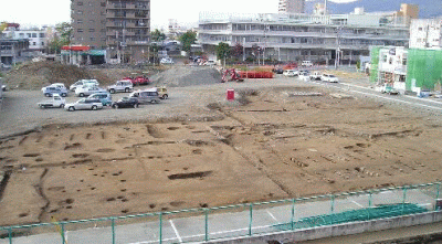 甲府城下町(北口)调查区