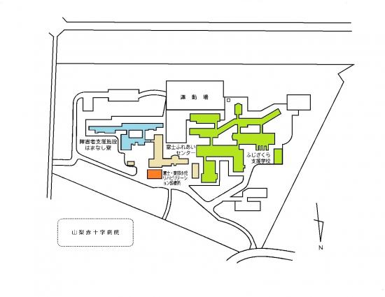 富士亲密接触的村设施配置图
