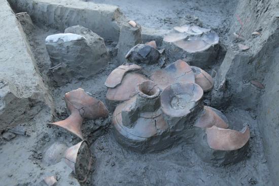 古坟时代居住遗址出土陶器